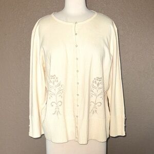 Dainty Hearts of Palm Cardigan